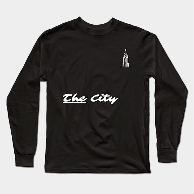 The City Long Sleeve T-Shirt by Arandas